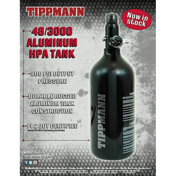 Tippmann 48/3000 Aluminum Compressed Air Tank 3 Pack